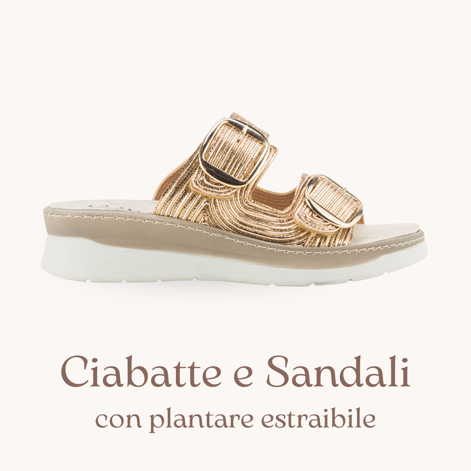 Sandali comodi per plantare