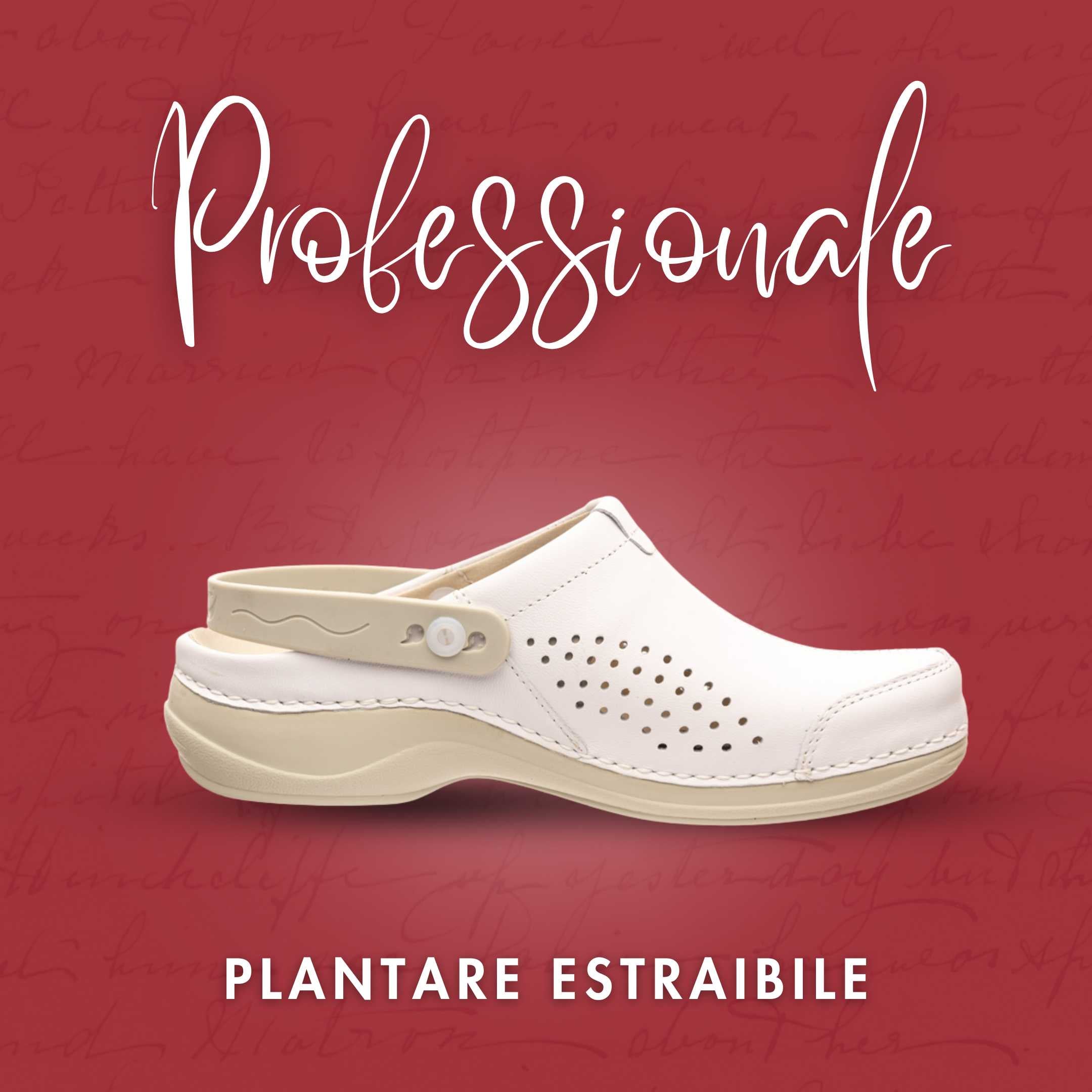 Professionale con plantare estraibile