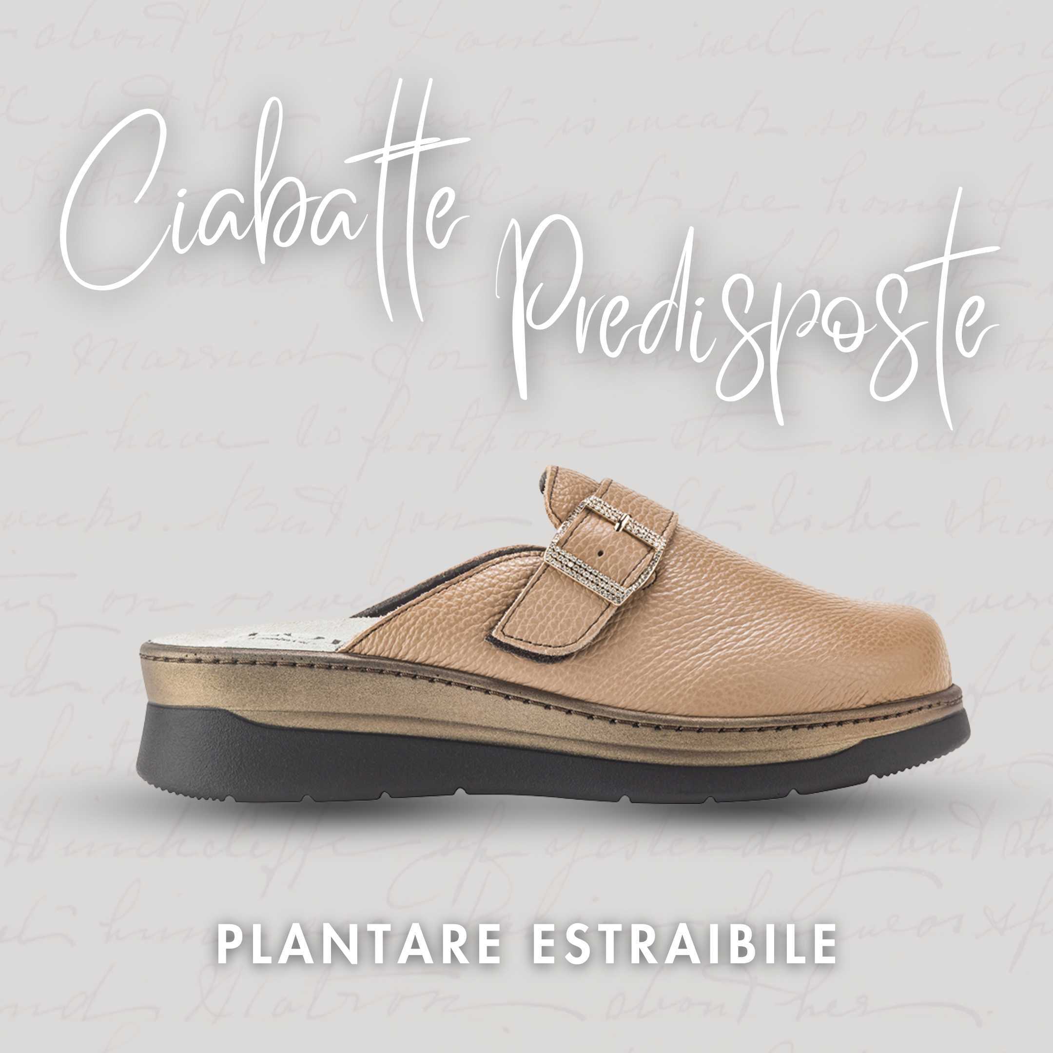Ciabatte predisposte